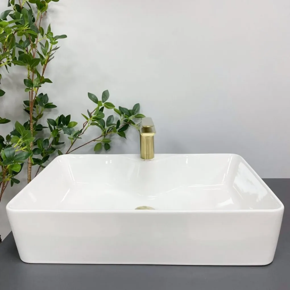 Раковина накладная VBI Forli XL White (VBI-011104)- Фото 2