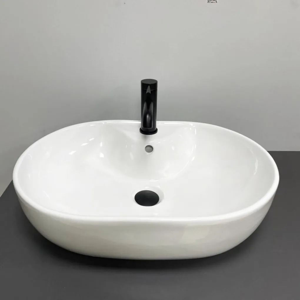 Раковина накладная VBI Liscia White (VBI-015505)- Фото 2