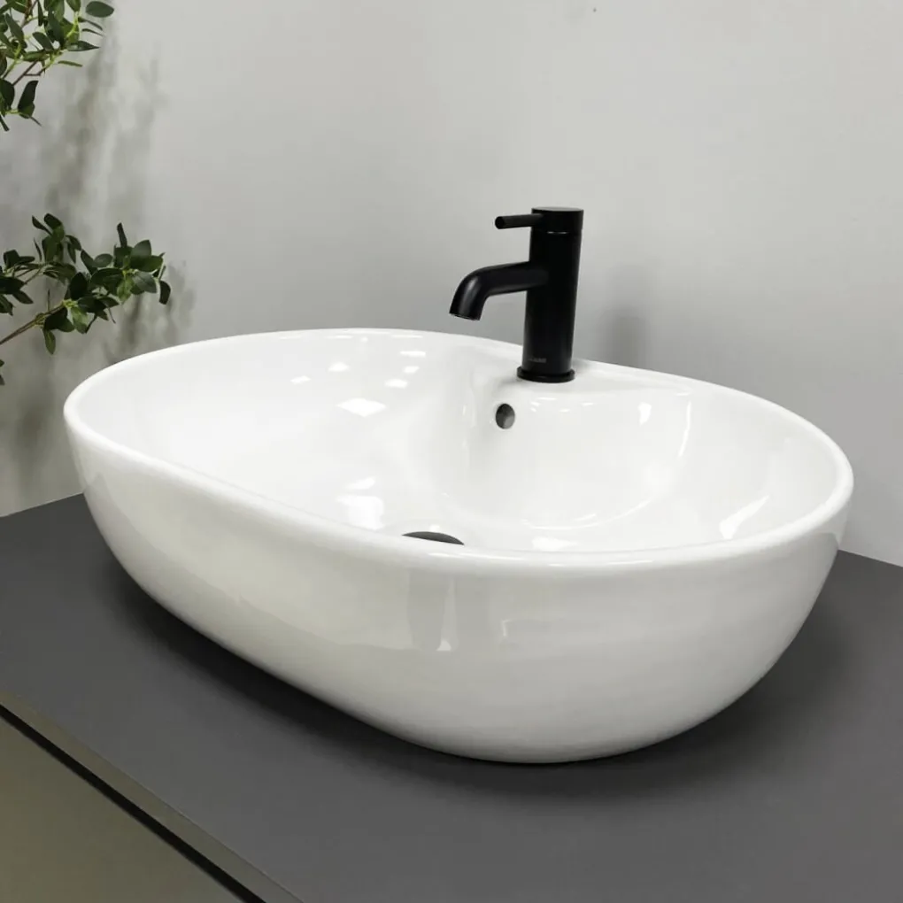 Раковина накладная VBI Liscia White (VBI-015505)- Фото 4