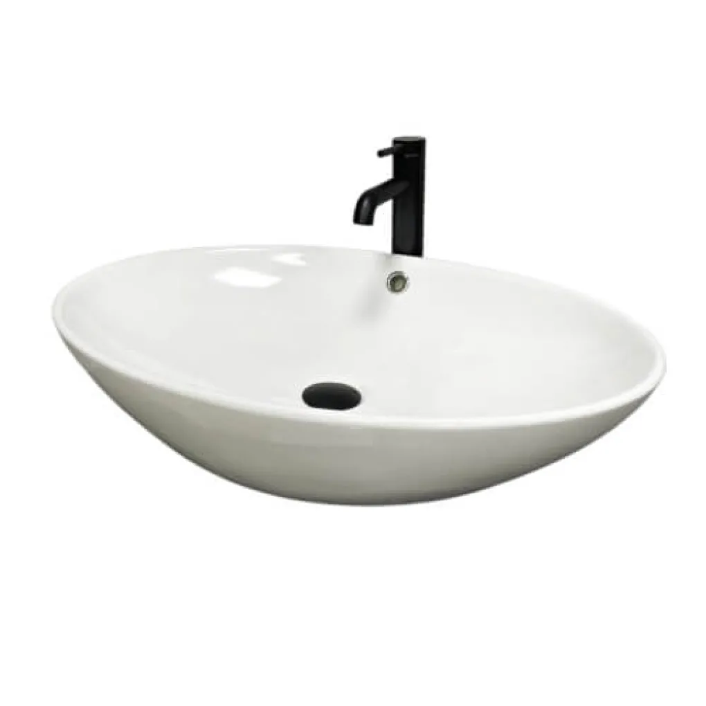Раковина накладная VBI Olivella White (VBI-012902)- Фото 1