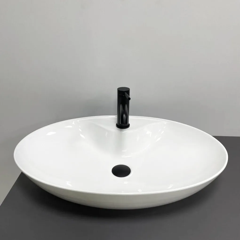 Раковина накладная VBI Oratino White (VBI-015503)- Фото 3