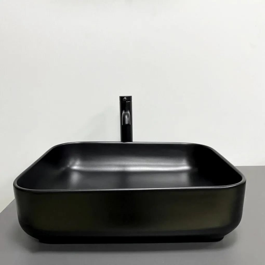 Раковина накладная VBI Palermo Black matt (VBI-012310)- Фото 3