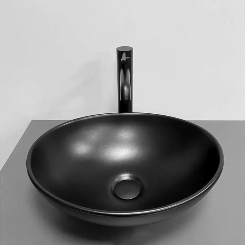 Раковина накладна VBI Parma Black matt (VBI-011022)- Фото 2