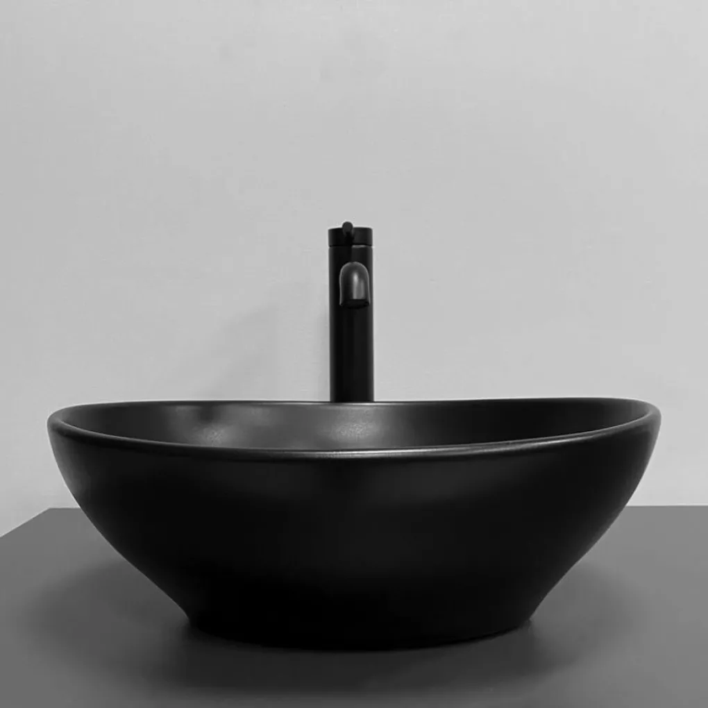 Раковина накладна VBI Parma Black matt (VBI-011022)- Фото 4