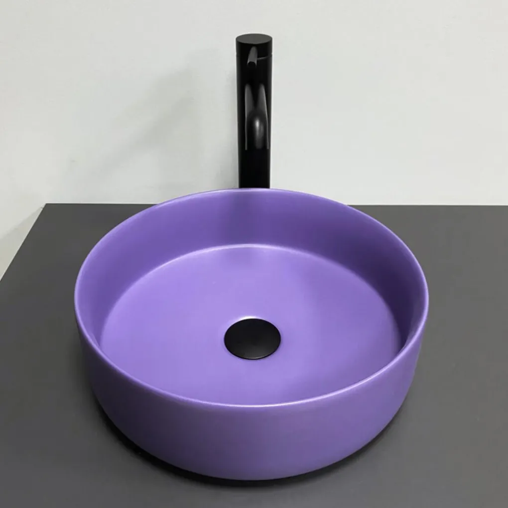 Раковина накладная VBI Prato Lavender matt (VBI-011412)- Фото 2