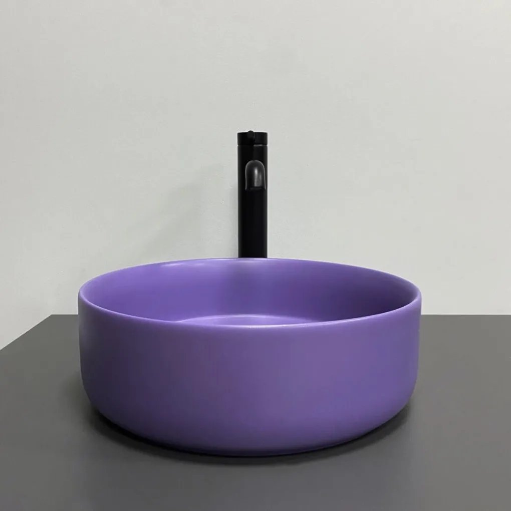 Раковина накладная VBI Prato Lavender matt (VBI-011412)- Фото 4