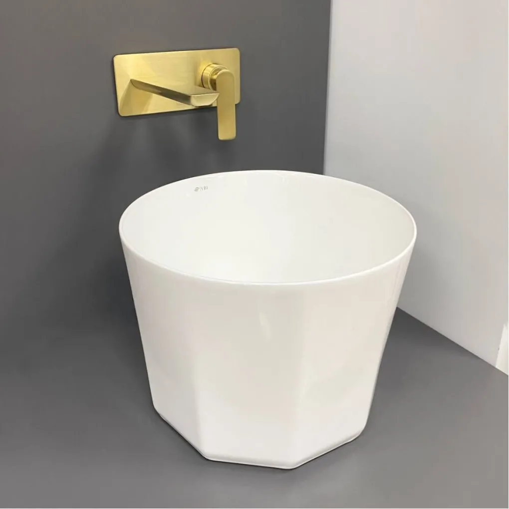 Раковина накладная VBI Prazzo White (VBI-016604)- Фото 3