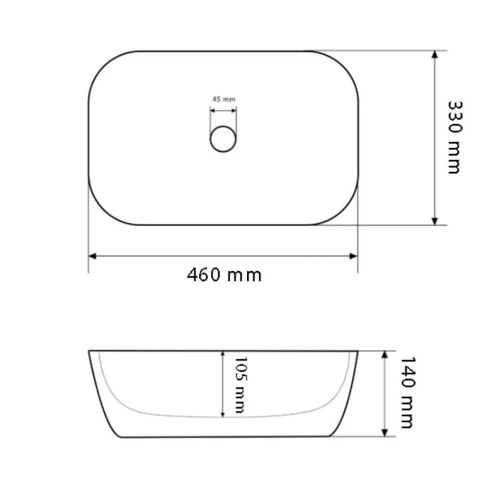 Раковина накладная VBI Ravenna Space black matt (VBI-011221)- Фото 4