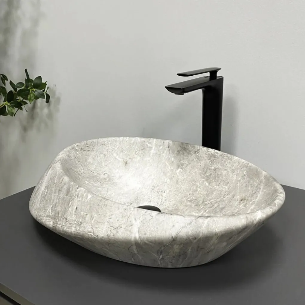Раковина накладная VBI Rotello Stone matt (VBI-017101)- Фото 2