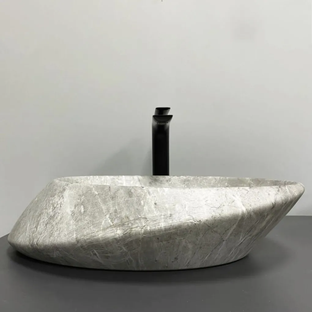 Раковина накладная VBI Rotello Stone matt (VBI-017101)- Фото 4