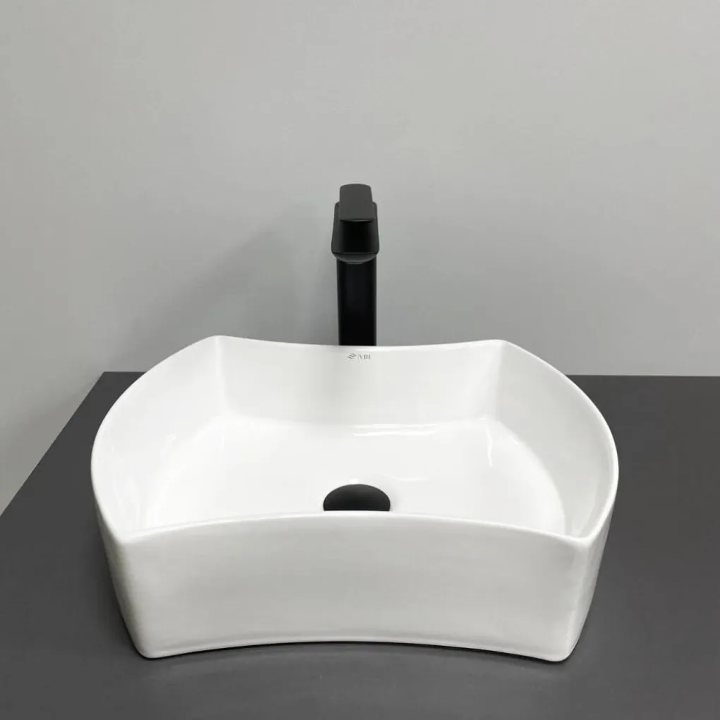 Раковина накладная VBI Talone White (VBI-017400)- Фото 2