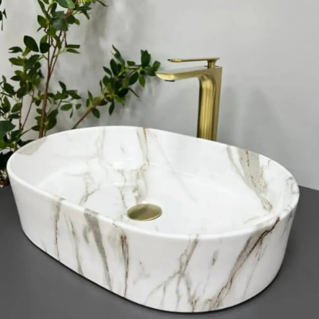 Раковина VBI Verona 50 Aiax Glossy білий VBI-011312 - Фото 3