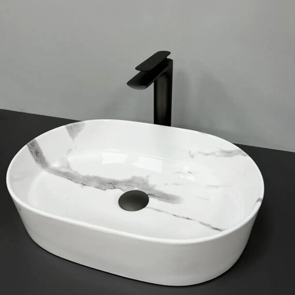 Умывальник VBI Verona 50 MARBLE NATURE GLOSSY VBI-011311- Фото 3