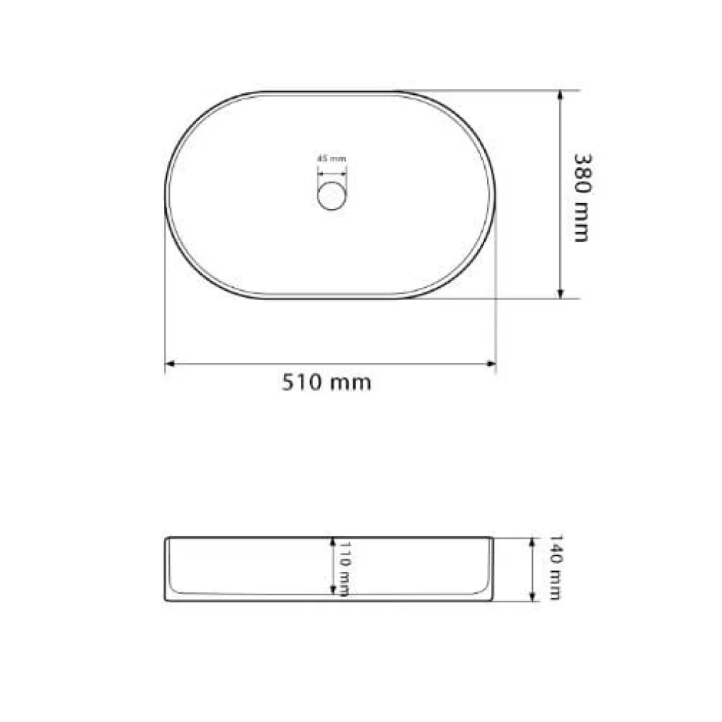 Раковина VBI Verona 50 Stone бежевый VBI-011325- Фото 4