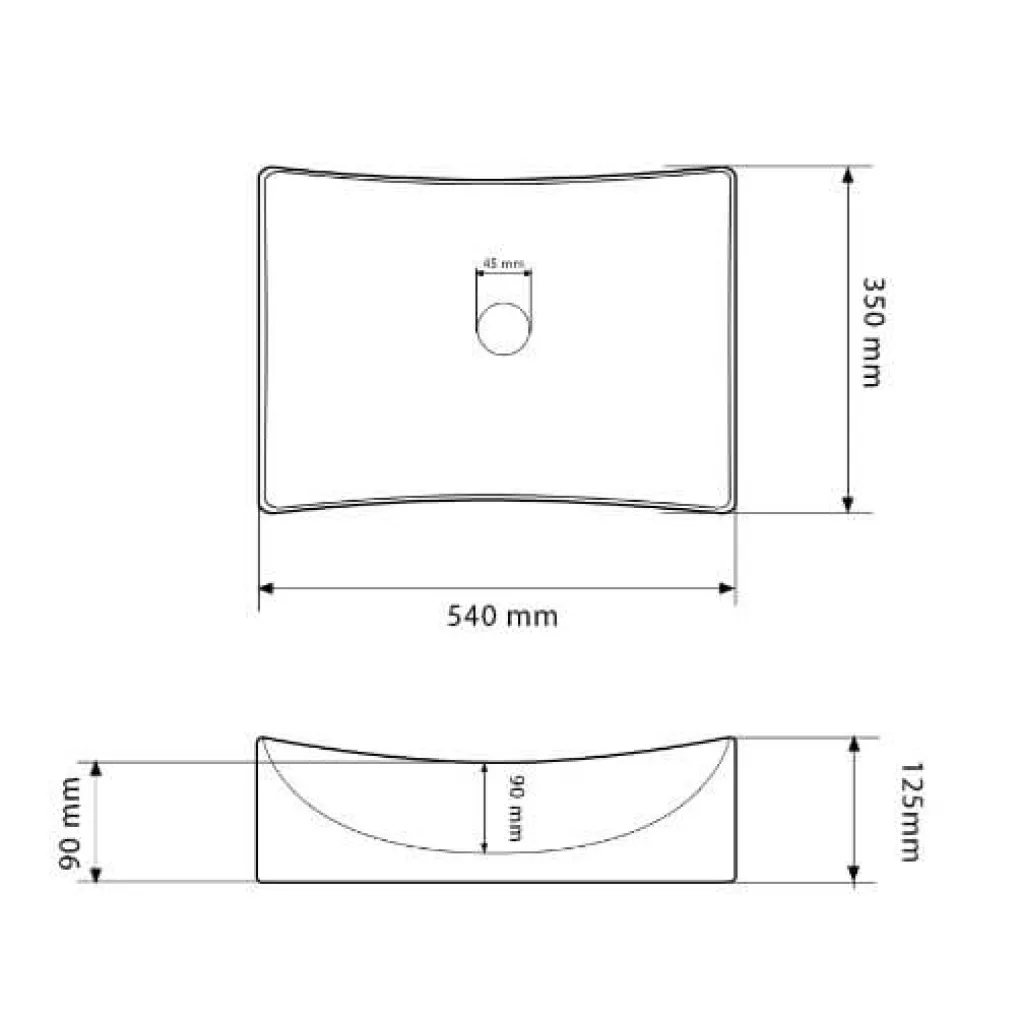 Раковина VBI Viareggo білий VBI-016201- Фото 4
