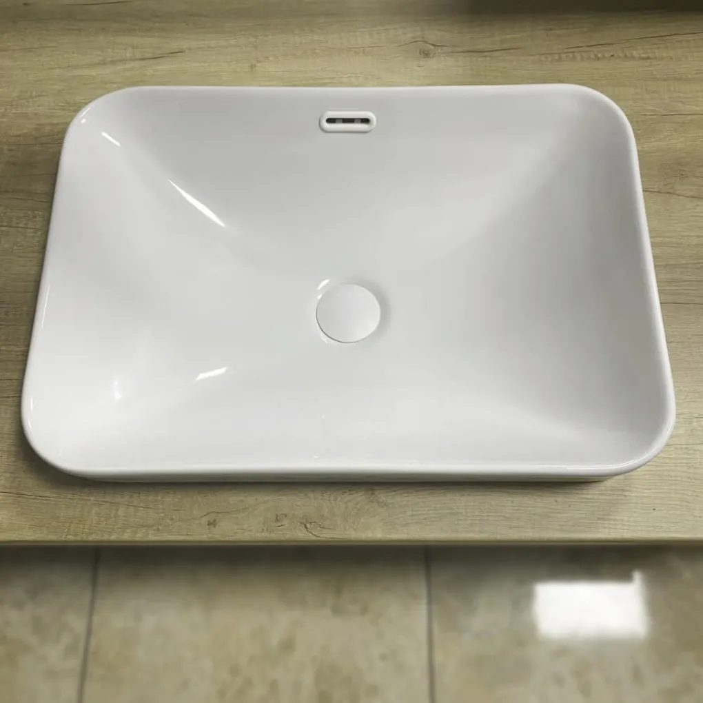 Раковина врезная VBI Bitritto S White (VBI-018023)- Фото 2