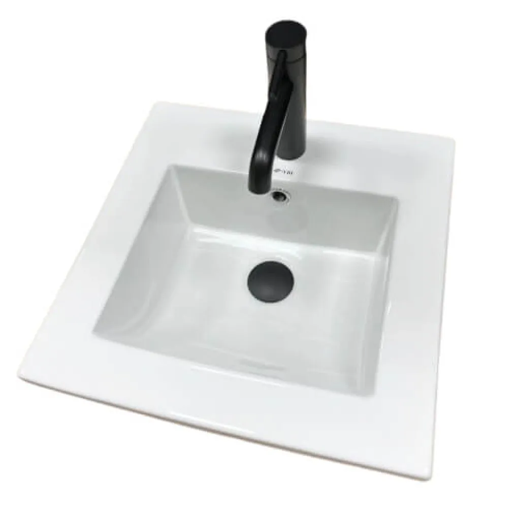 Раковина врезная VBI Ferrara 40 White (VBI-018011)- Фото 1