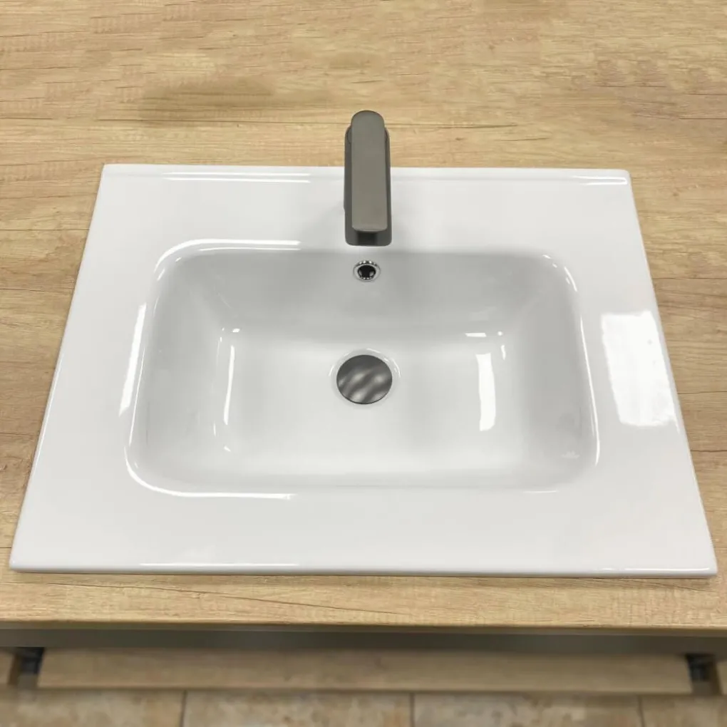 Раковина врезная VBI Mortara 60 White (VBI-018040)- Фото 2