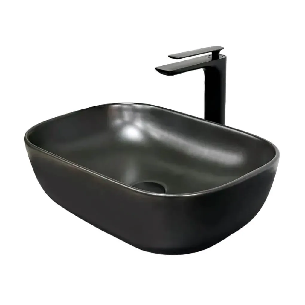 Умивальник (раковина) VBI Terni Black matt накладний VBI-011803- Фото 1