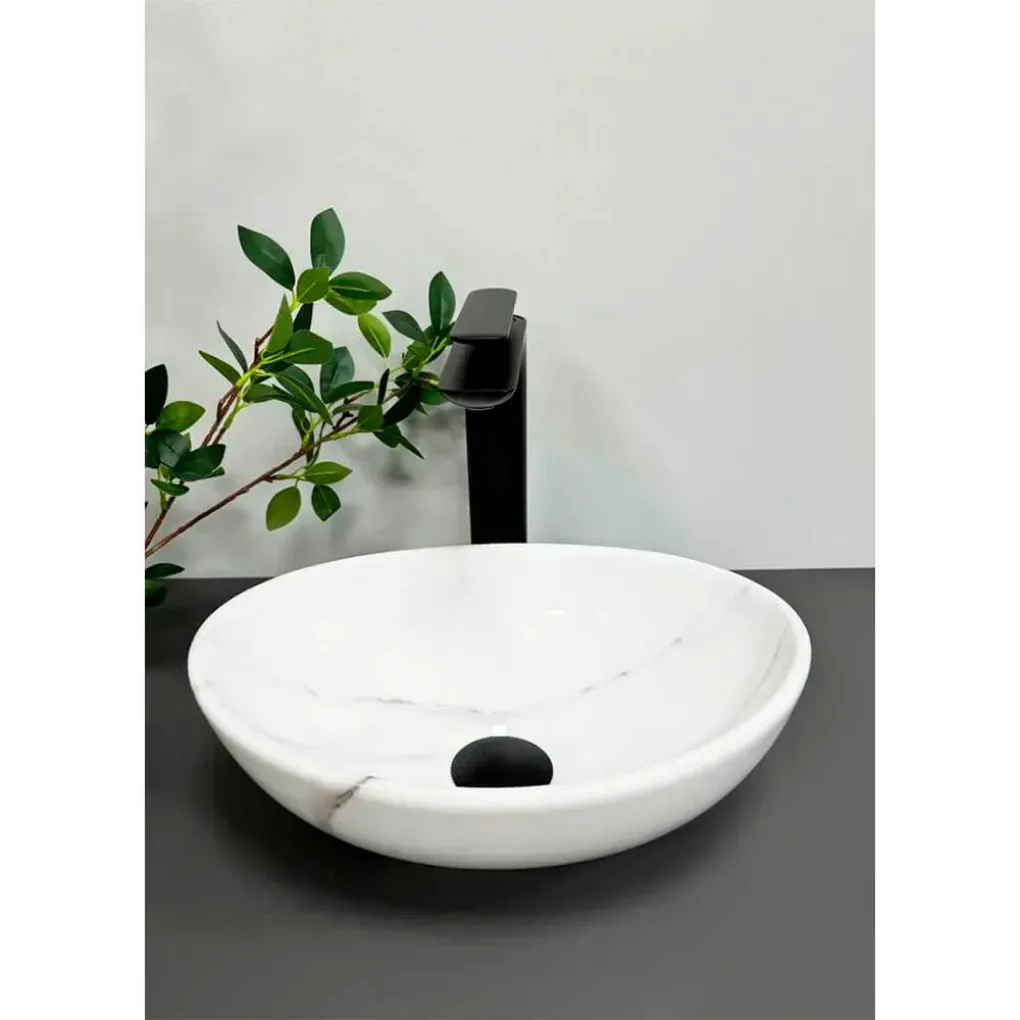 Умывальник (раковина) VBI Terni S White накладной VBI-011802- Фото 3