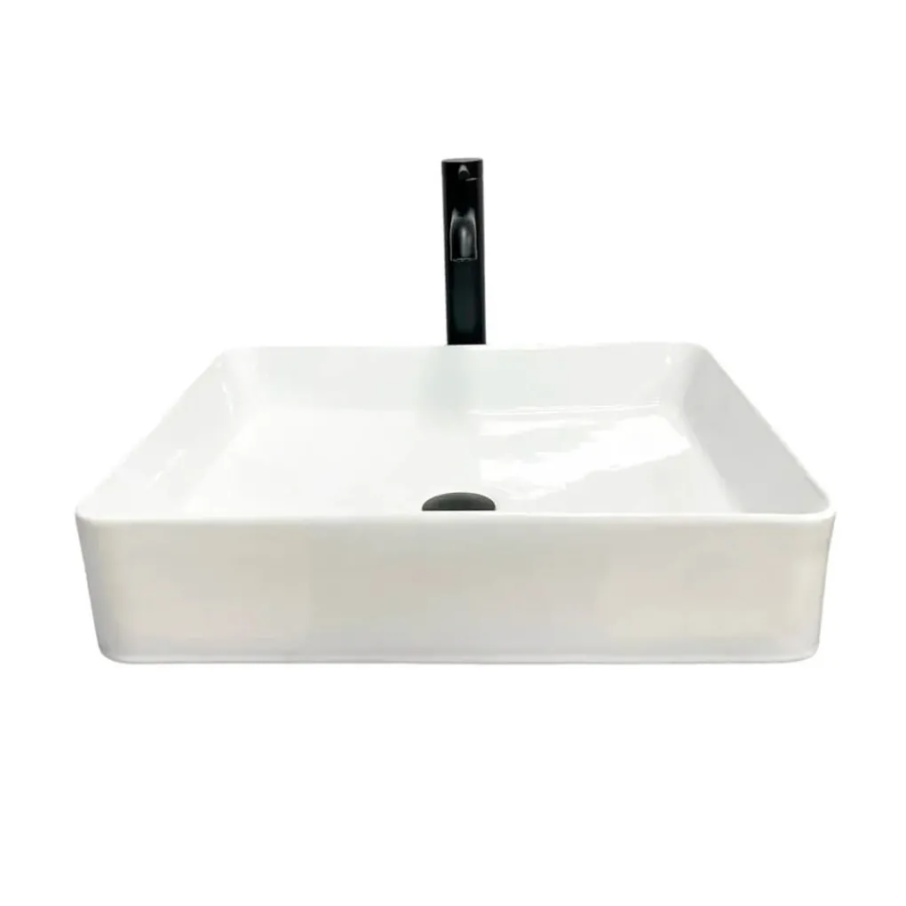Умивальник (раковина) VBI Triest M White накладний VBI-012713- Фото 1