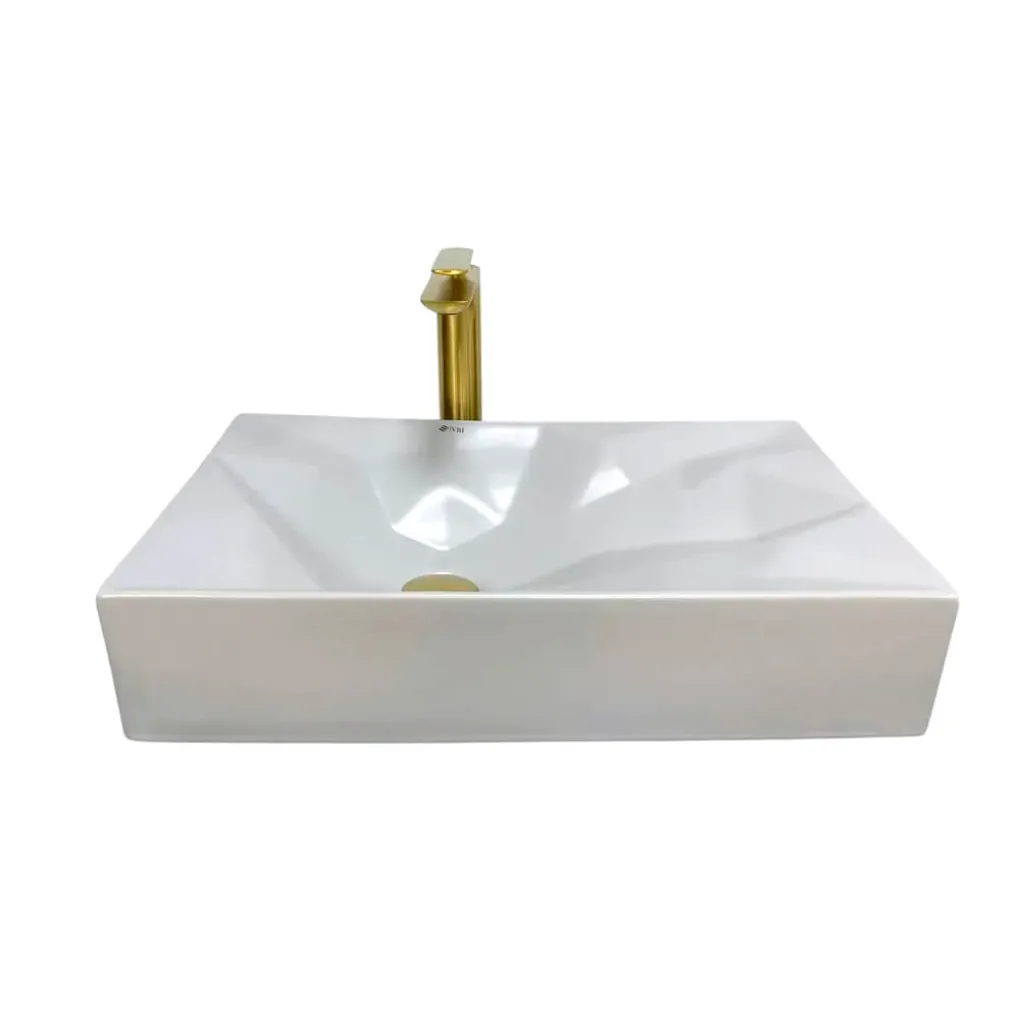 Умивальник (раковина) VBI Troia M Grey matt накладний VBI-016401- Фото 1