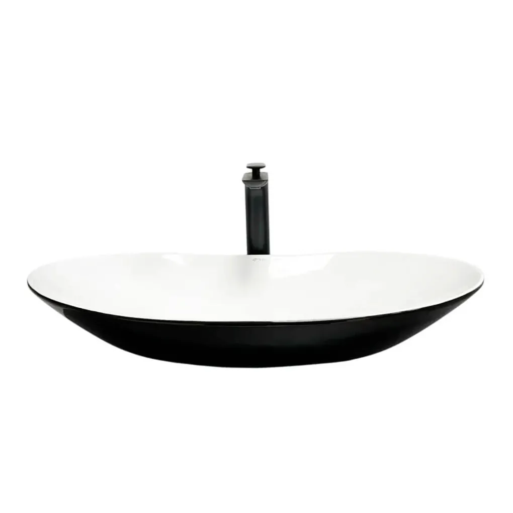 Умивальник (раковина) VBI Turin Black White накладний VBI-011513- Фото 1