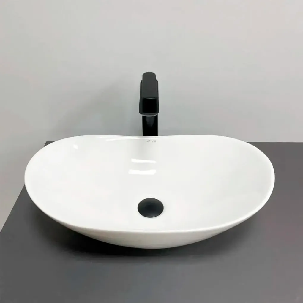Умывальник (раковина) VBI Turin S White накладной VBI-011515- Фото 3