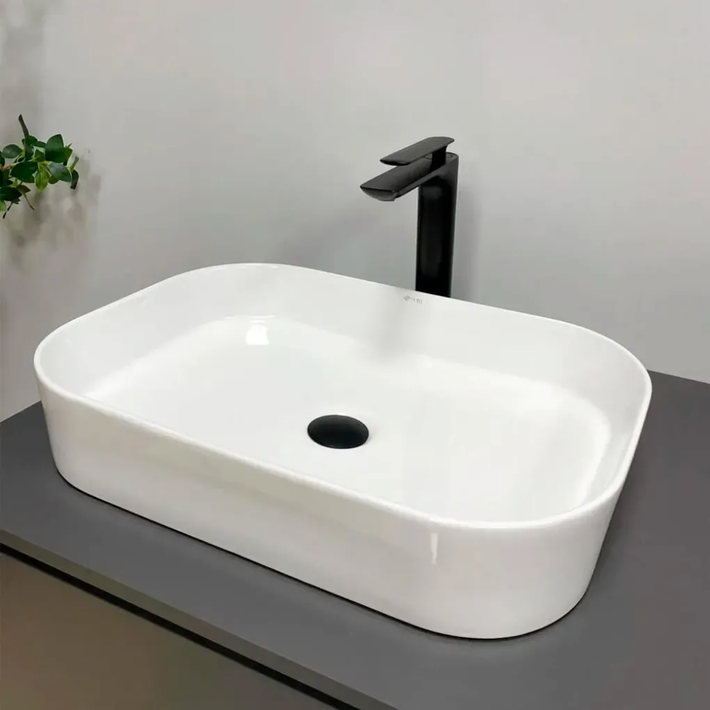 Умывальник (раковина) VBI Vestone 55 White накладной VBI-017001- Фото 2