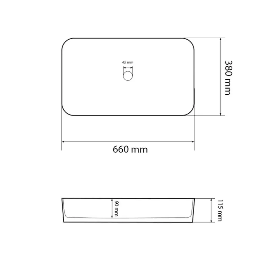 Умывальник (раковина) VBI Vestone 65 White накладной VBI-017002- Фото 3