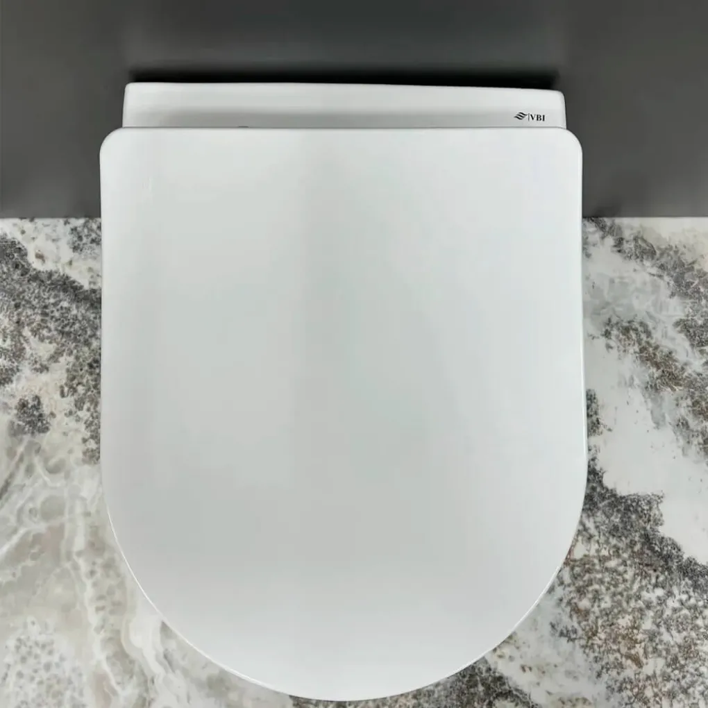 Унитаз подвесной VBI Capri White (VBI-020400)- Фото 4