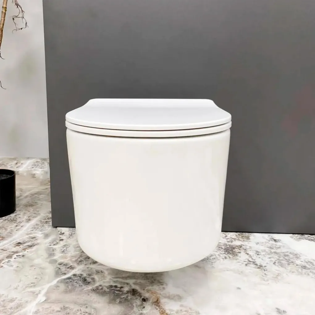 Унитаз подвесной VBI Tino White (VBI-020600)- Фото 4