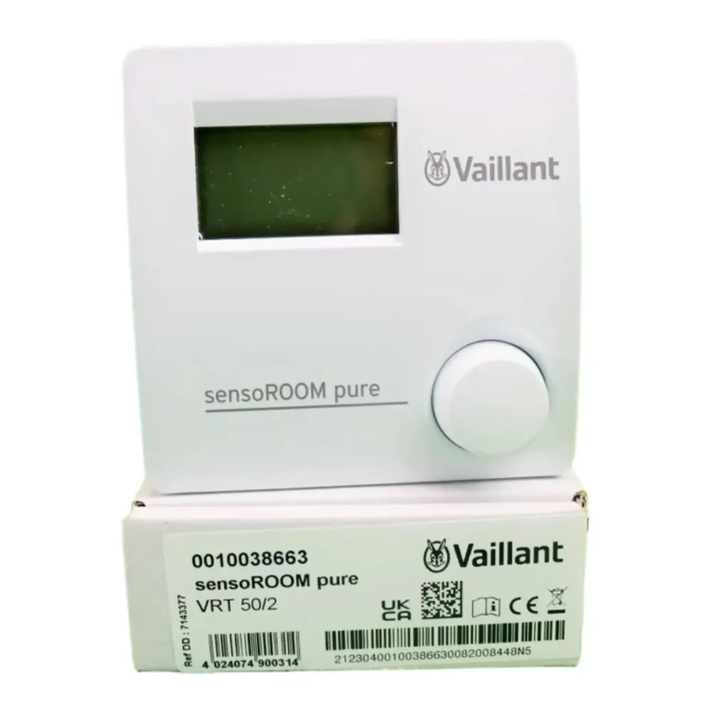 Кімнатний терморегулятор Vaillant sensoROOM pure VRT 50/2 - Фото 2