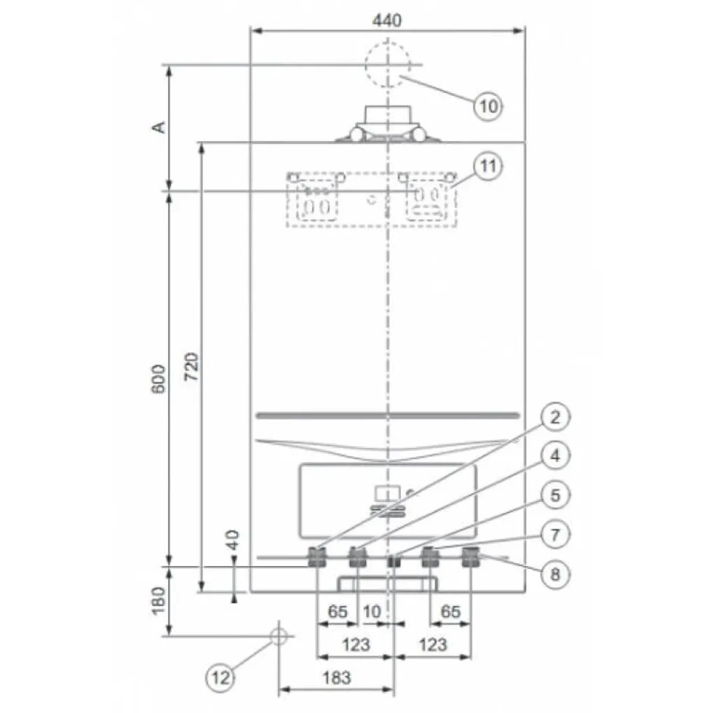 Двухконтурный конденсационный котел Vaillant ecoTEC pure VUW 286/7-2 (0010023033)- Фото 4
