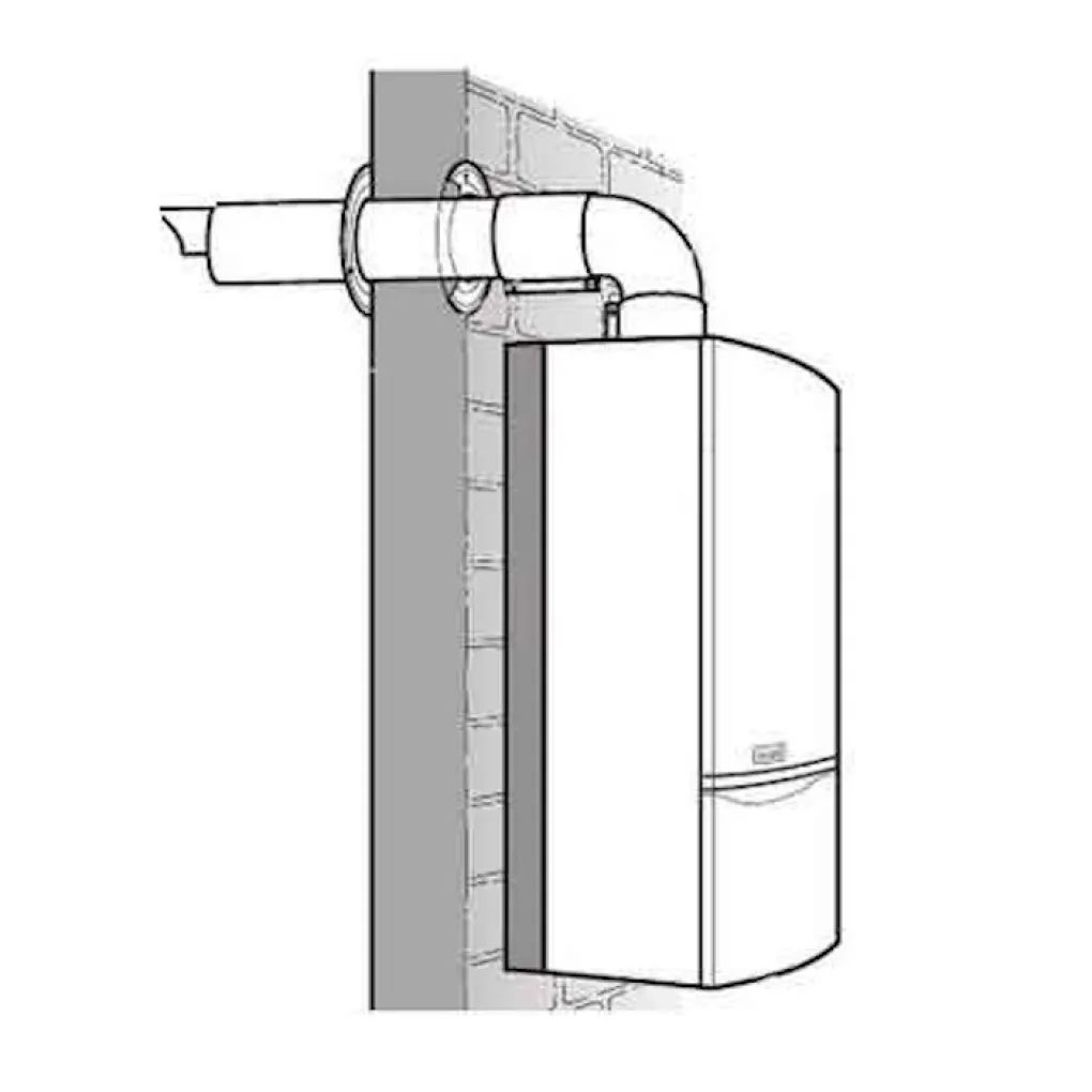 Комплект горизонтального прохода VAILLANT 60/100 PP конденсационная (0020219516)- Фото 4