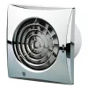 Вытяжной вентилятор Вентс Квайт 100 ТН хром- Фото 1