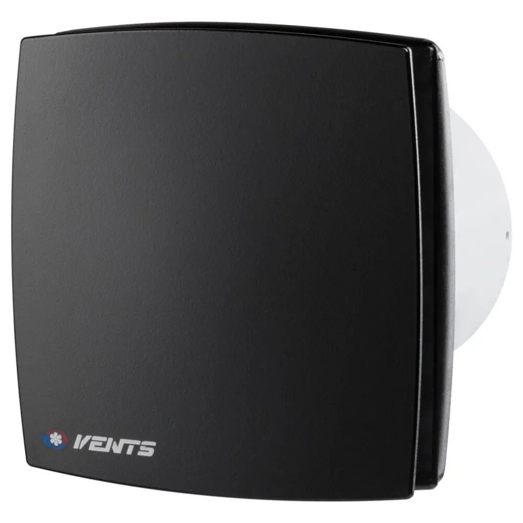 Вытяжной вентилятор Вентс 100 ЛД черный- Фото 1
