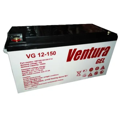 Гелевий акумулятор для ДБЖ Ventura VG 12-150 Gel