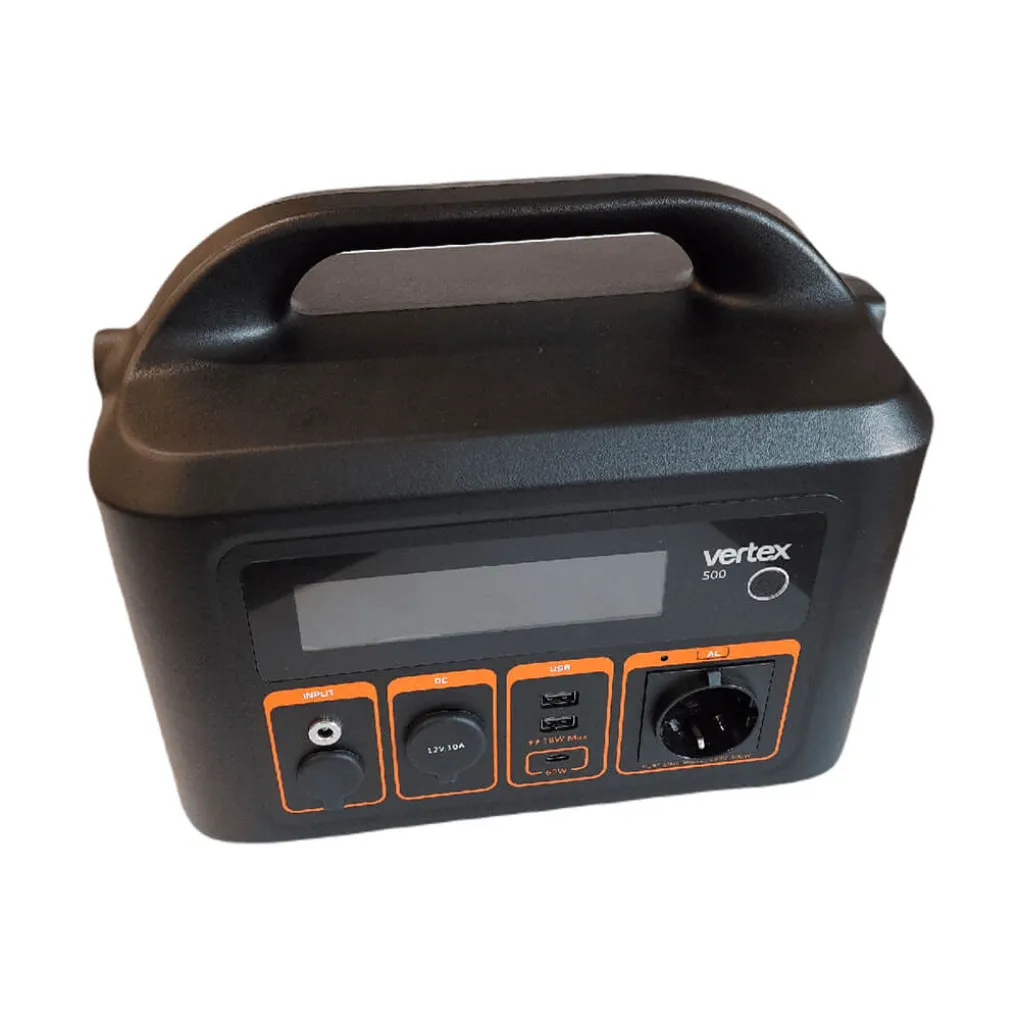 Портативная зарядная станция с пусковым устройством Vertex PS500- Фото 2