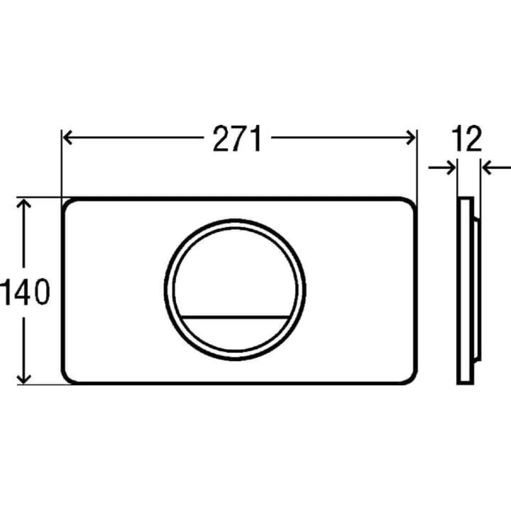Клавиша смыва Viega Visign for Style 13 белый (654498)- Фото 4