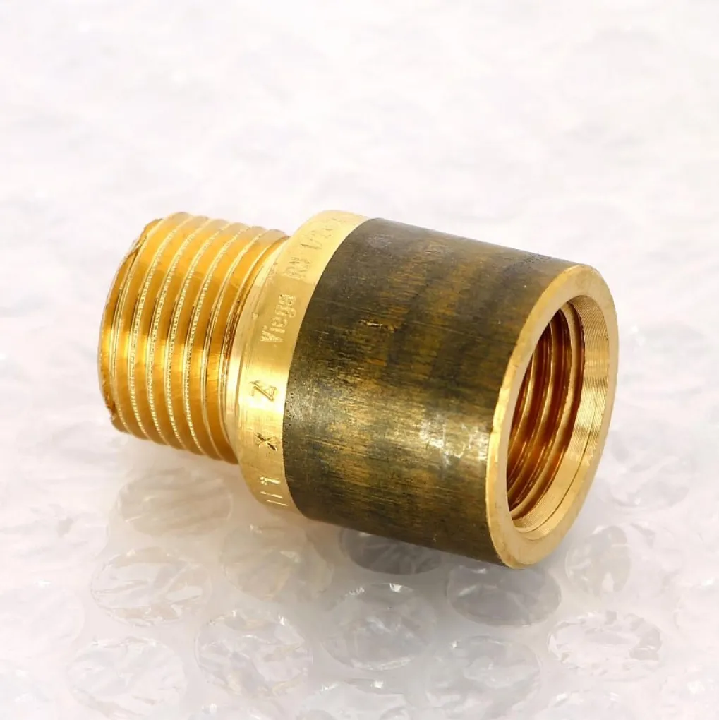 Удлинитель бронзовый Viega 3525 B3 1/2 x 25 мм (354985)- Фото 2