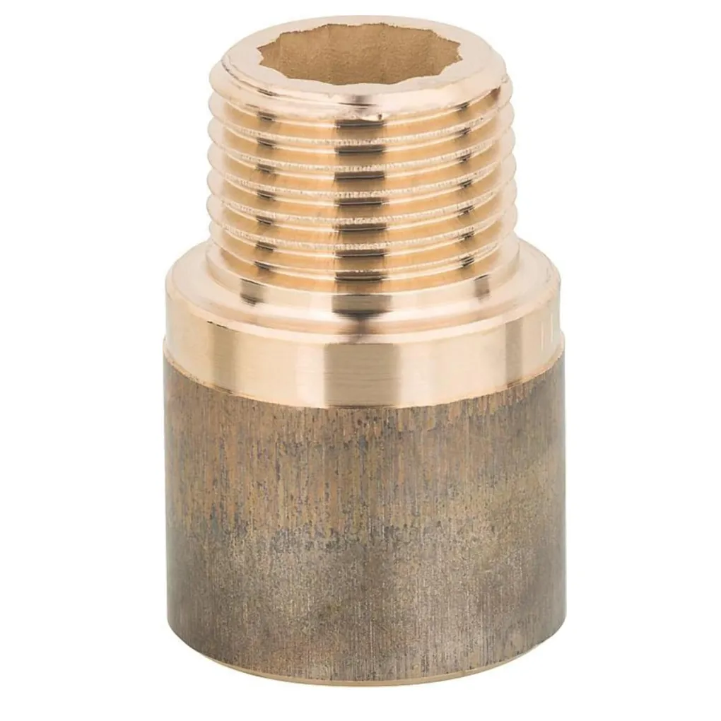 Удлинитель бронзовый Viega 3525 B3 1/2 x 25 мм (354985)- Фото 1