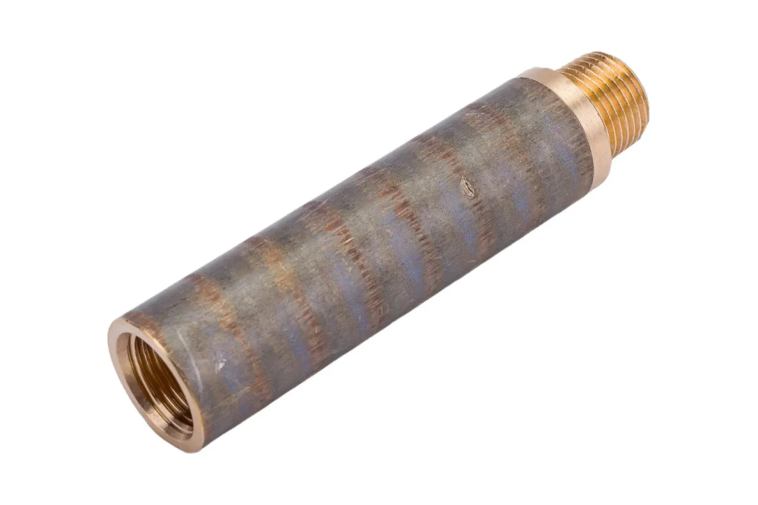 Удлинитель бронзовый Viega 3525 B3 1/2 x 100 мм (357245)- Фото 2
