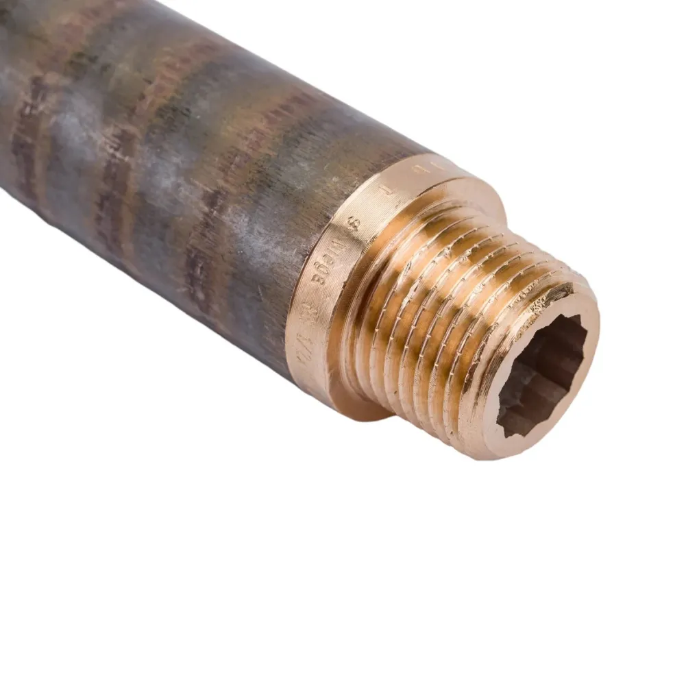Удлинитель бронзовый Viega 3525 B3 1/2 x 100 мм (357245)- Фото 4