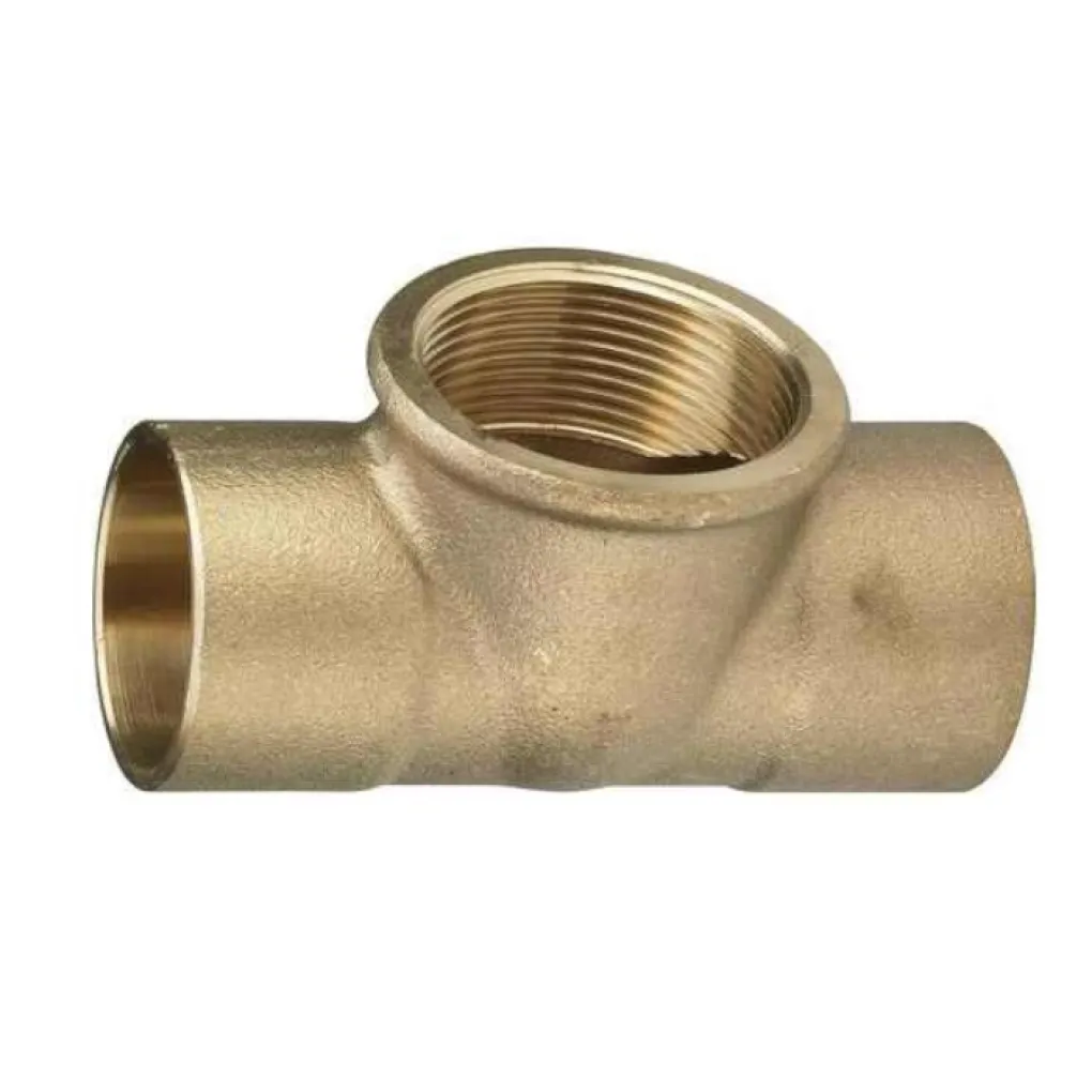 Тройник бронзовый Viega 94130g 12 х 1/2 В х 12 (150600)- Фото 1