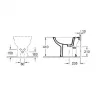 Биде напольное Villeroy&Boch Century (745700R1)- Фото 2