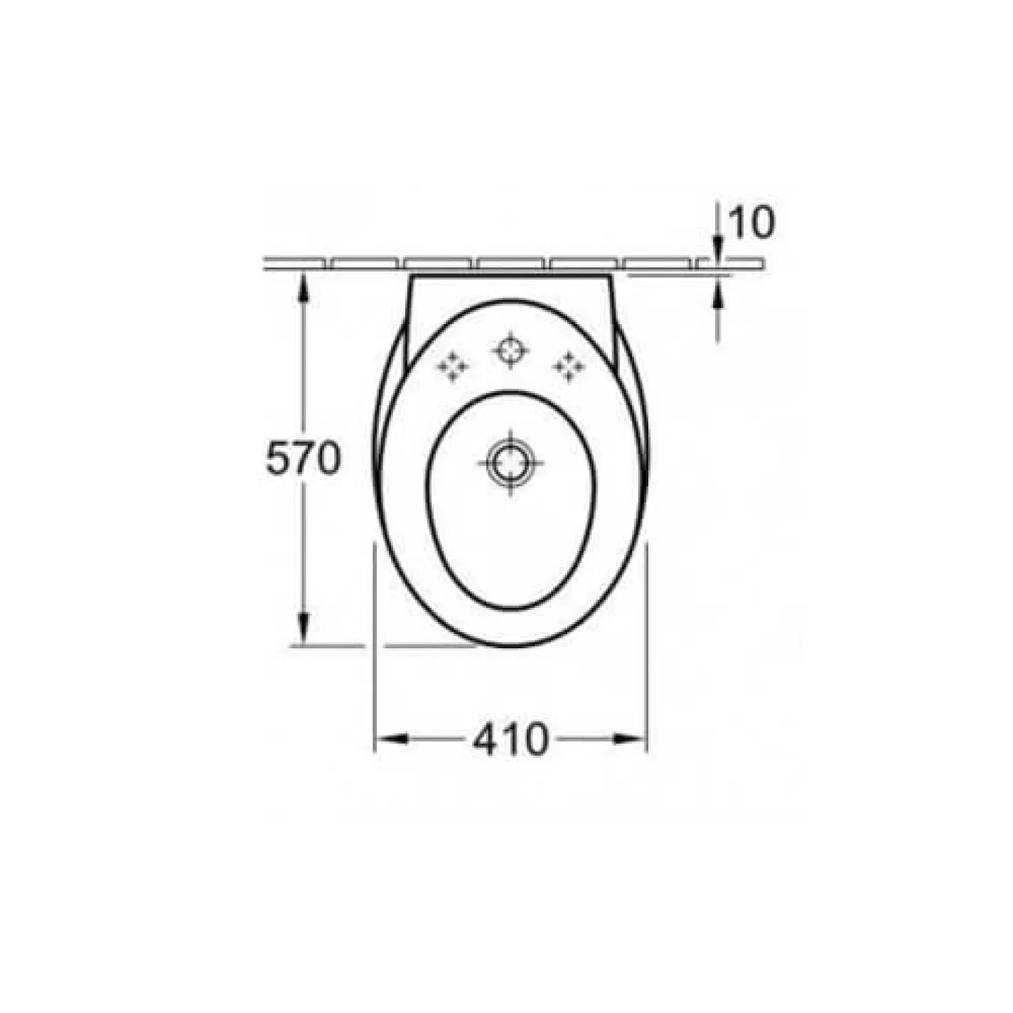 Биде напольное Villeroy&Boch Aveo (742100R2) - Фото 1