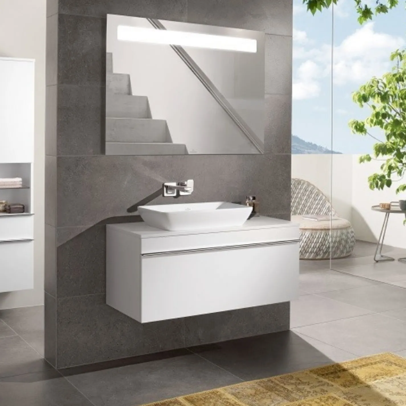 Раковина накладна Villeroy&Boch Venticello 555x360 білий - Фото 2