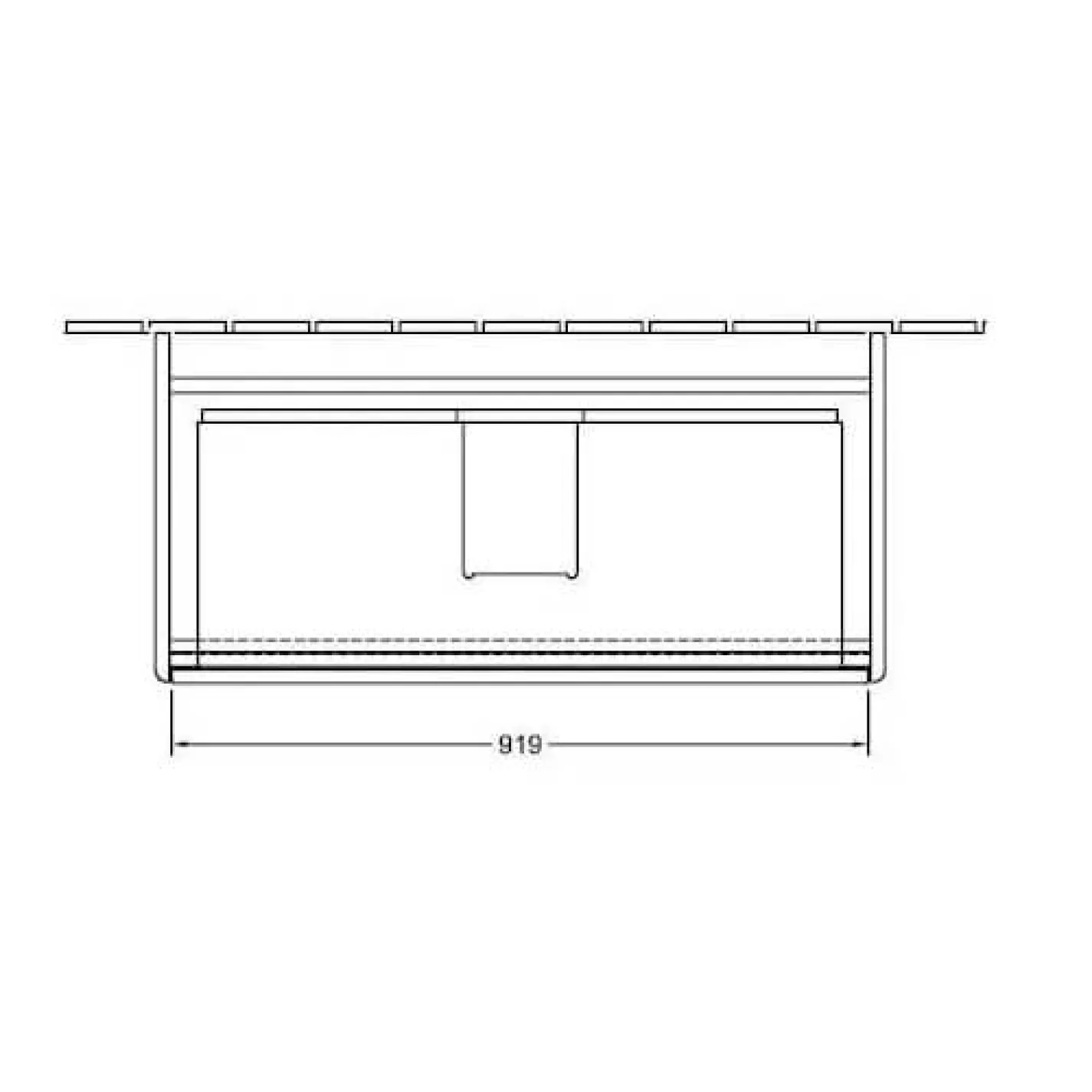 Тумба під раковину Villeroy&Boch Vivia (B04300DH) - Фото 1