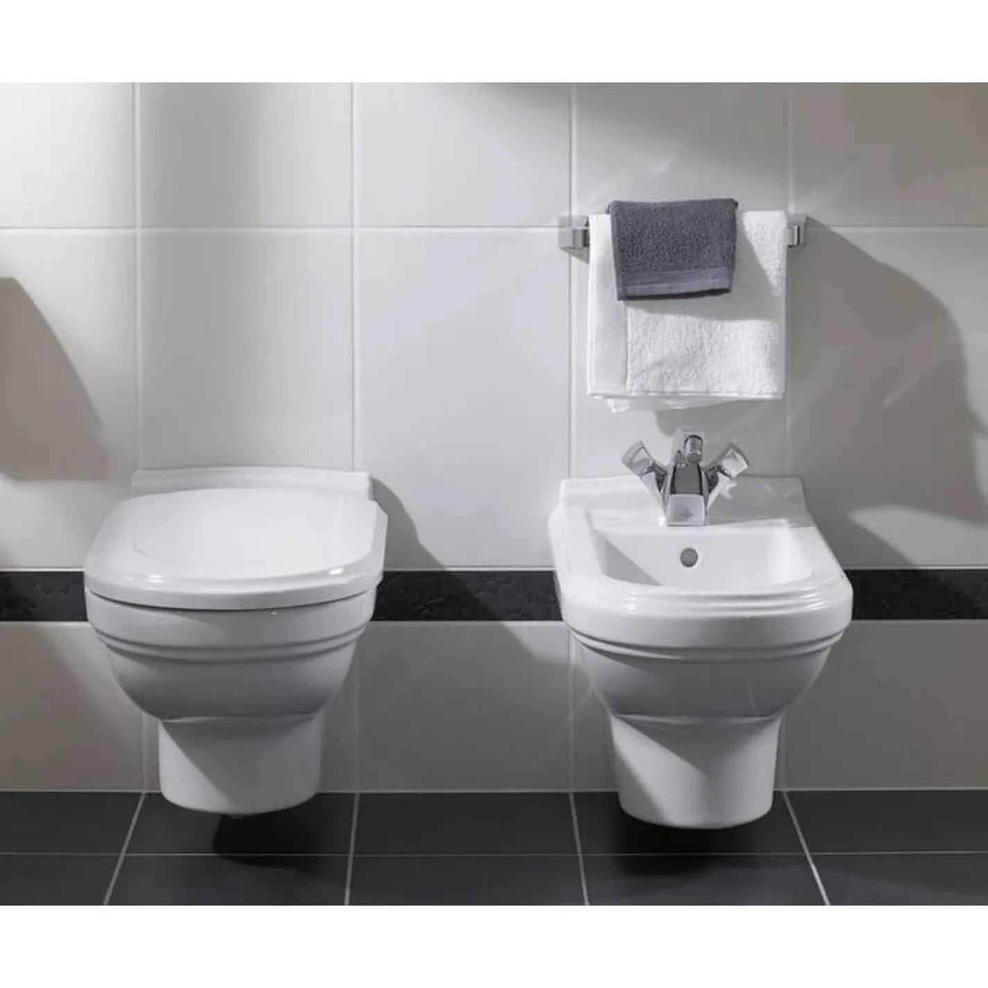 Унитаз подвесной Villeroy&Boch Hommage (6661B0R2) - Фото 3
